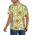 thumbnail image 2 of Fotbe Cute Avocado Baseball Jersey Shirt for Men and Women, Casual Short Sleeves Button Down T-Shirt-Small, 2 of 9