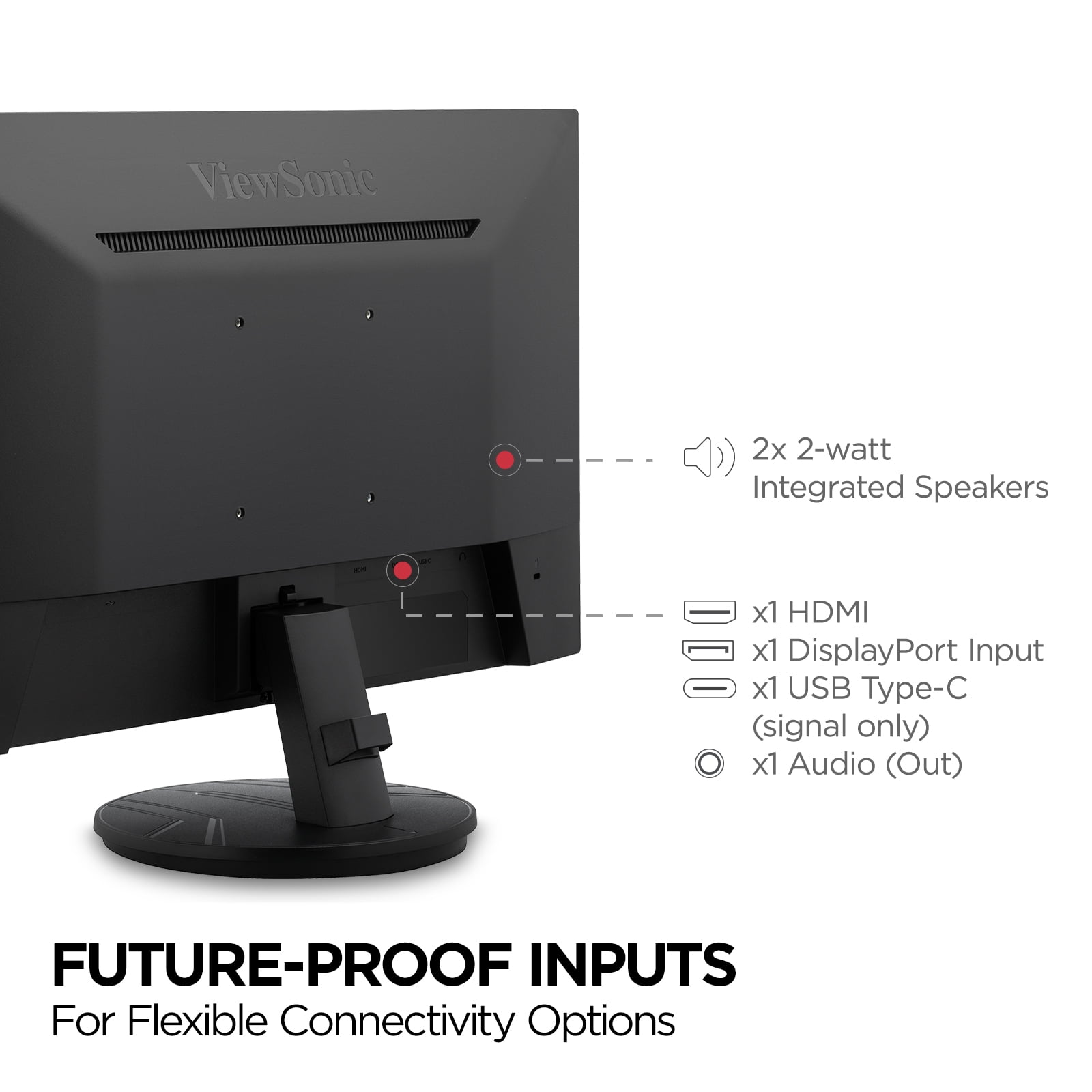 ViewSonic 24" 1080p 1ms 120Hz (OC) IPS Gaming Monitor with USB-C