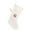 White#O, variant on SLYNSHome Xmas Stockings,16.5Inch Mini Knitted Christmas Letters Stockings Ornaments Christmas Hanging Candy Gift Stockings Bag for Family Holiday Christmas Party Decorations (Red,A)