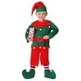 thumbnail image 3 of Toddler Boy's Santa's Helper Costume, 3 of 4