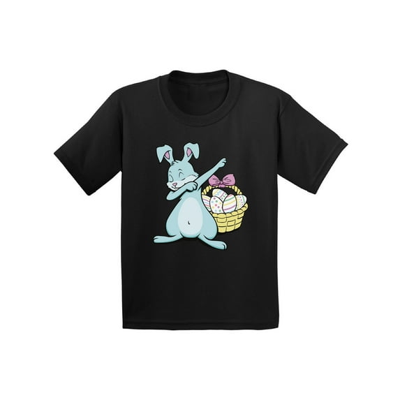 Awkward Styles Dabbing Easter Bunny Toddler Shirt Easter Shirt for Kids Easter Bunny Tshirt Funny Easter Gifts Easter Holiday Shirts Easter Outfit for Toddler Girls Easter Tshirt for Toddler Boys