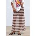 thumbnail image 6 of Women's Mesh Polka Dots Skirts Elastic Waist Semi See Through Skirt for Streetwear Coffee & S, 6 of 8