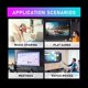 thumbnail image 4 of Para H96MAX M3 TV Stick 2GB+16GB Android 13.0 Smart TV Box WiFi6 4Kx2K 265 HEVC RK3528 Set Top Box Media Player, 4 of 5