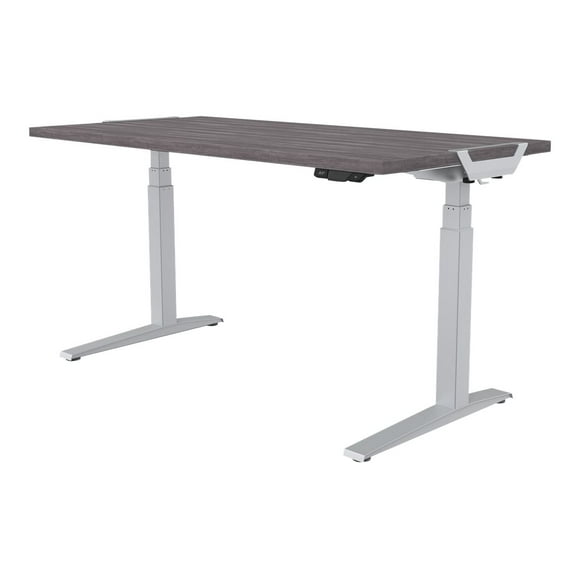 Fellowes Levado - Table top - rectangular - ash gray