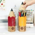 Lunaluna Pen Holder Storage Box Pencil Shaped Pen Holder Makeup Brush