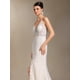 thumbnail image 3 of Vestido largo de encaje Vallea con cuello en V y abertura en la espalda, 3 of 6