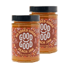 GOOD GOOD Peach Jam, No Added Sugar, Low Calorie, Keto Friendly, 12 oz, 2 pack