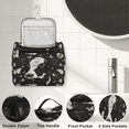 thumbnail image 3 of Herdesigns Cow Butterflies Toiletry Bag for Women, Travel Makeup Bag, Waterproof Hanging Cosmetic Organizer for Toiletries & Makeup Essentials, 3 of 7