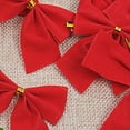 thumbnail image 4 of 12pcs Practical Beautiful Christmas Bows  for Door Window Home Christmas Tree  Decoration, 4 of 6