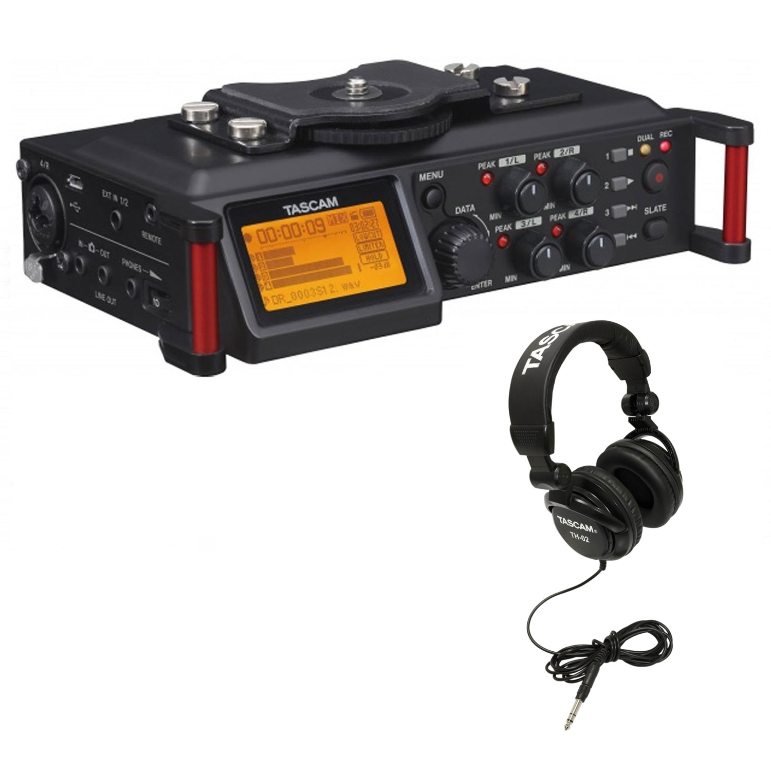 Tascam 4track PCM Recorder for DSLR Video Production + Home & Studio