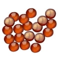 thumbnail image 3 of Juego de 20 cuentas de piedras preciosas naturales de cabujón plano para bricolaje Ágata, 3 of 5