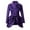 Purple, variant on Olyvenn Stylish Fashion Women Double Breasted Button Coat Blouse Slim Outwear Blazer Trendy Winter Warm Ladies Blazer Black 4