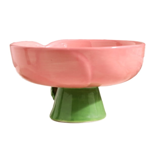 Cuenco elevado de comida para mascotas de cerámica para gatos y perros pequeños MFZFUKR BST3010767-3