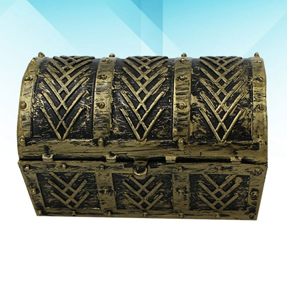 MLINS Jewelry Boxes Pirate Treasure Chest Props Pirate Treasure Box Toddler M