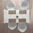 thumbnail image 3 of Ambesonne Vintage Place Mats Set of 4, Colorful Dotted Squares, Standard Size, Multicolor, 3 of 4