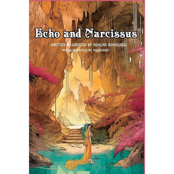 Echo and Narcissus - A Greek Myth Graphic Novella Powered by AI, (Paperback)
