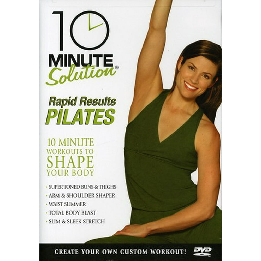 10 Minute Solution Rapid Results Pilates (DVD) Walmart