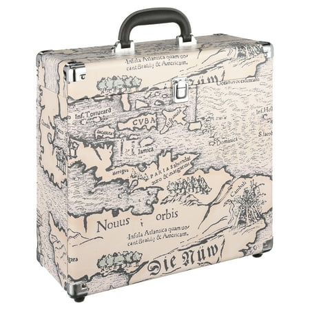 Victrola - Storage Case for Vinyl Turntable Records - Map