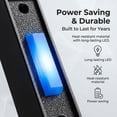 thumbnail image 3 of 2 Pcs Lighted Doorbell Button, NOGIS Wired Door Bell Push Buttons LED Door Chime, Wall Mounted Doorbell Switch Garage Doorbell Button for Most Door Bell Chimes Most Door (Warm Light), 3 of 7