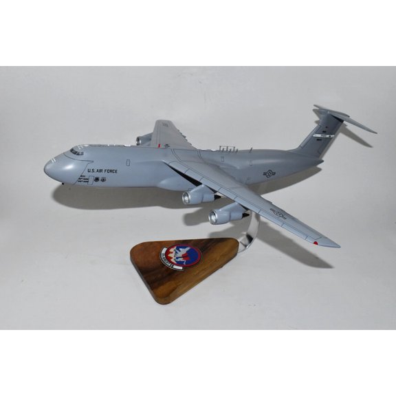 Lockheed Martin® C-5A Galaxy®, 22nd Airlift Squadron, 18" Mahogany Model