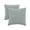 Cast Mist, variant on Sunbrella Throw Pillows Set of 2, UV Fade resistant & Water Repellent Square Throw Pillows (Inserts with Covers) for Indoor & Outdoor Use