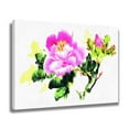 thumbnail image 2 of Color Ink Peony Decorative Painting Canvas Poster Bedroom Decor Sports Landscape Office Room Decor Gift,Frame-style,24x36inch(60x90cm), 2 of 8