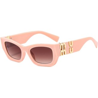 GUESS Vintage Pink & White Sunglasses - LIKE NEW Guess GU 6017 Highway SI-10 – Vintage Frames Company main image 3