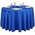 thumbnail image 3 of LinenTablecloth 108-Inch Round Polyester Tablecloth Royal Blue, 3 of 4