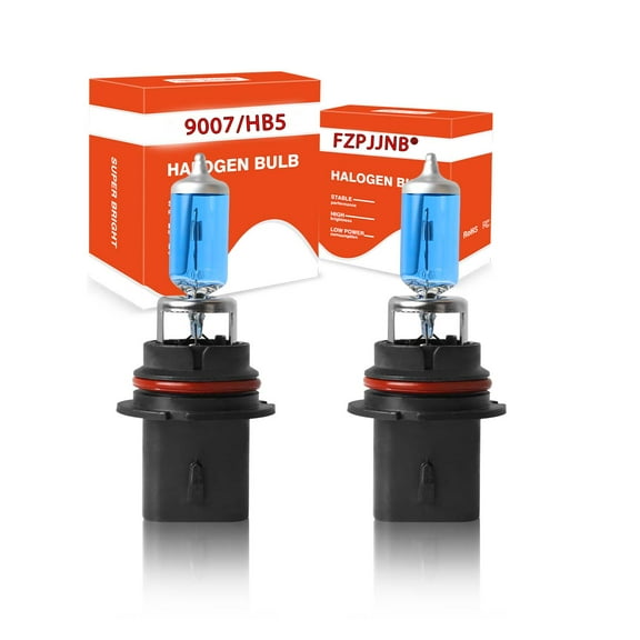 FZPJJNB 9007/HB5 Bright White 4200K Light Bulb High Low Beam Kit Pack of 2 Halogen Headlight Bulbs