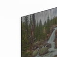 thumbnail image 2 of Luxe Metal Art 'Alberta Falls - Rocky Mountain National Park' by Darren White, Metal Wall Art, 16"x24", 2 of 7
