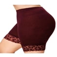 thumbnail image 3 of EIMELI Women Safety Short  Plus Size Pants  Seamless Lace Trim Briefs, 3 of 6