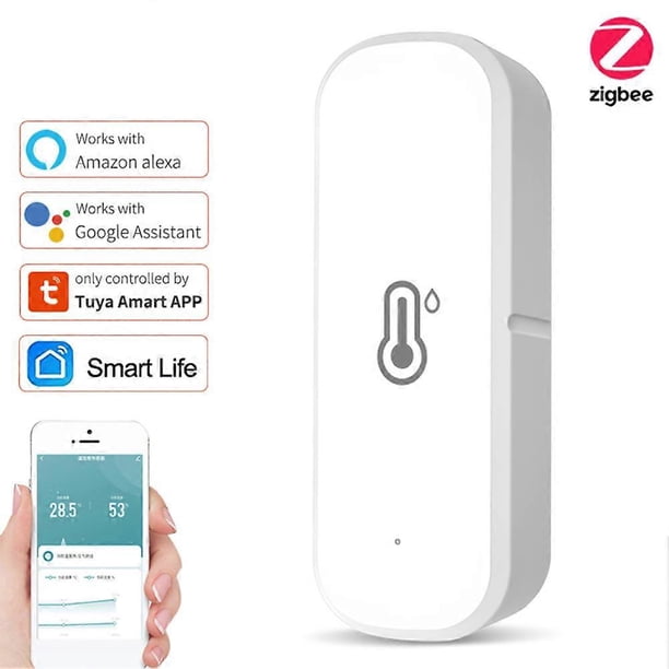 Tuya WiFi & Zigbee Temperature Humidity Sensor Thermometer Hygrometer ...