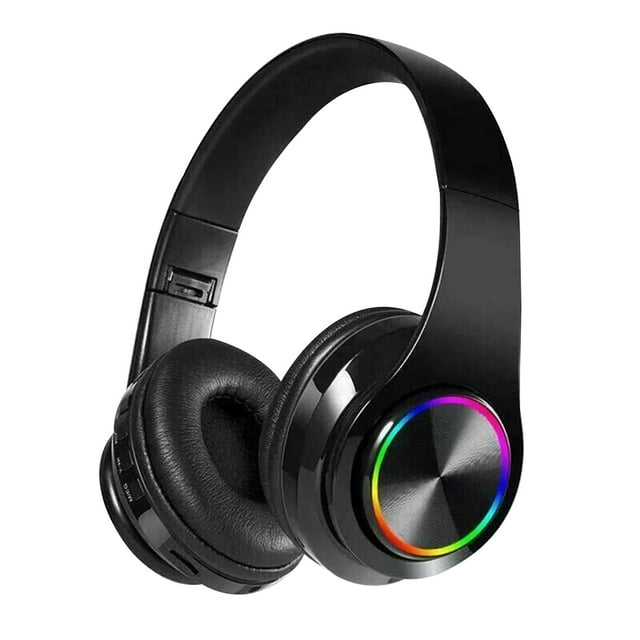 Seitruly B39 Led Bluetooth V5.0 Auriculares Deporte Hoofdtelefoon Subwoofer Draadloze Stereo Ondersteuning Card Oortelefoon Plug-In Headset Type3 NO3