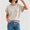 Beige-01, variant on Sweaters for Women Trendy Stripe Cap Sleeve Crew Neck Loose Knit Vest French Slouchy Style Casual Versatile Basic Pullover Beige L