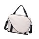 thumbnail image 5 of Bolsa para raquetas de tenis, bandolera con compartimentos para ropa seca y húmeda, bolsa de gimnasio de gran capacidad Blanco, 5 of 9