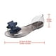 thumbnail image 5 of Women's Jelly Sandals Flat Beach Style Fish Mouth PVC Material Dark .039Inch 1Pair, 5 of 5