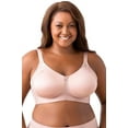 thumbnail image 4 of Women's Elila 1903 Microfiber & Lace Molded Softcup Wireless Bra (Dusty Rose 46I), 4 of 5