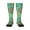 1 Black, variant on Colourful Tie Dye Pattern Women’s Knee High Crew Socks,Trouser Socks Comfortable, Breathable, Moisture-Wicking and Soft