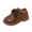 Brown, variant on Toddler Girl Mary Jane Flat Dress Shoes First Walking Training Balance Dressy Oxfords Flats Cute Sneakers