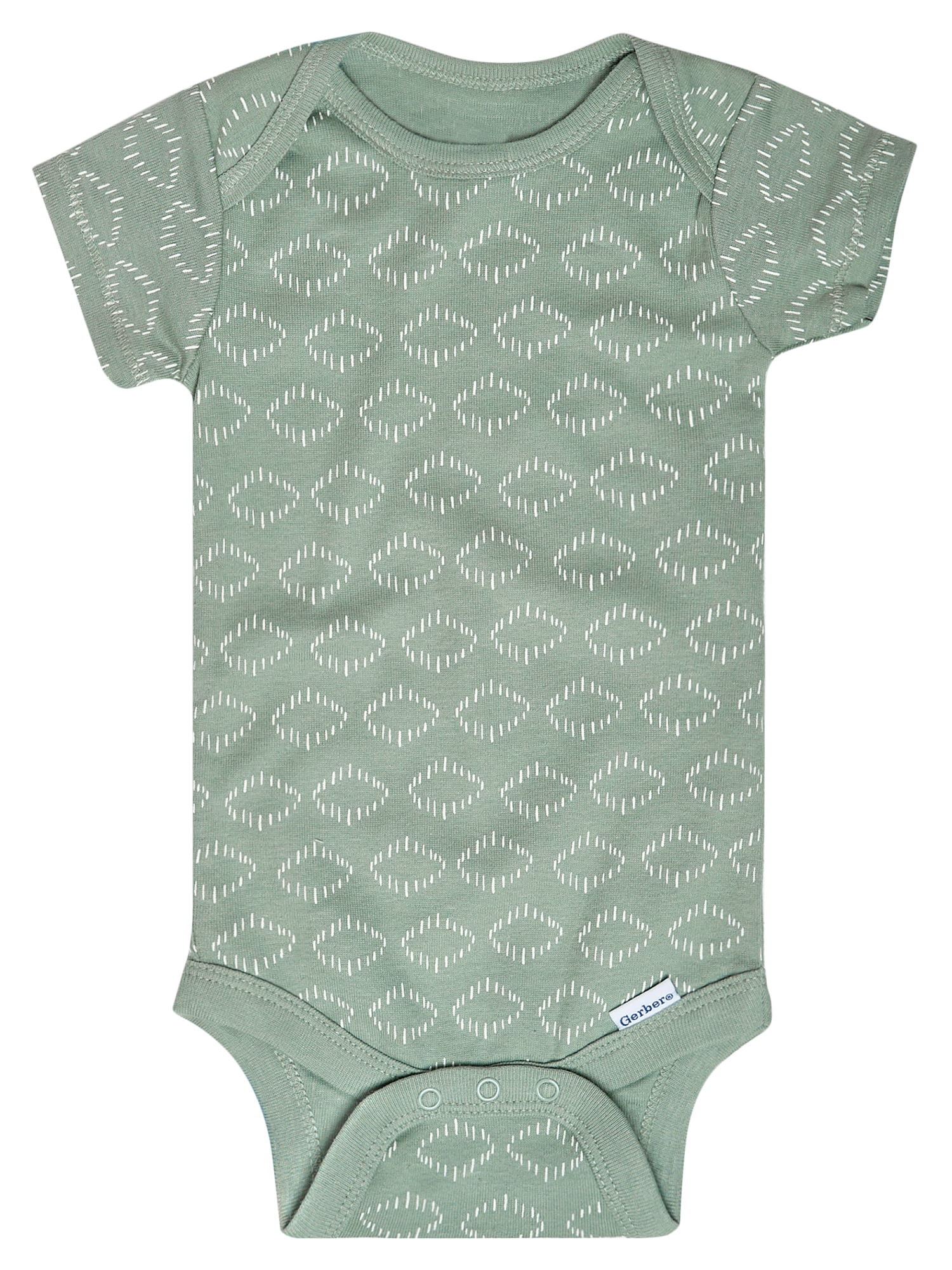 Gender Neutral Short Sleeve Onesies, 6-Pack, Sizes Newborn - 18 Months