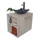 thumbnail image 2 of Gabinete para Baño con Lavamanos Y Monomando Izquierdo (Encino Polar/Gris) DECOMOBIL GABINETE 07, 2 of 4