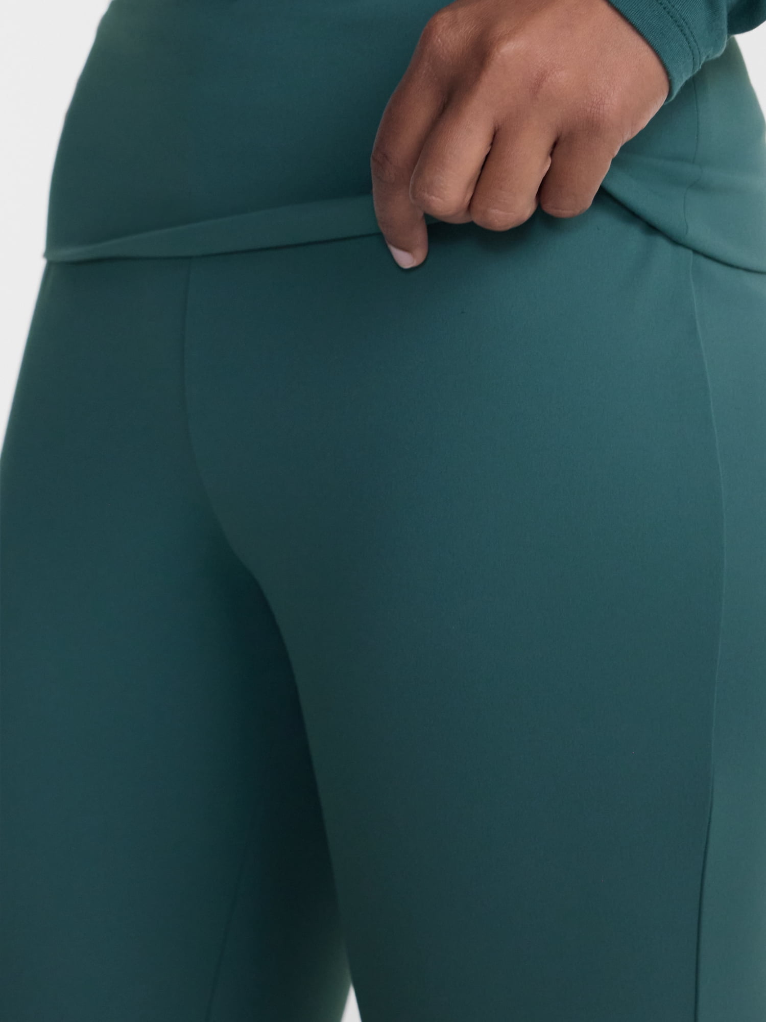 No Boundaries Foldover Flare Pants, 31.25" Inseam, Women’s XXS-XXL