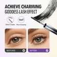 thumbnail image 7 of MODANU 2Pcs Iron Wand Mascara, Waterproof Black Washable Metal Mascara, Long Lasting Lash Extensions Mascara, 3D Curling Eyelash Iron Mascara for Women and Girls (Black), 7 of 7