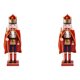 thumbnail image 1 of Marioneta creativa de decoración Vintage King Soldier de 38cm para mesa del hogar (rojo), 1 of 3