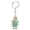Green, variant on Electronic Robot Keychain Rainbow Color Key Chain Women Girls Phone Accessory
