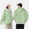 thumbnail image 4 of Balery Easter with eggs and flowers Sudadera ligera de manga larga con capucha y protección solar UPF 50+ para hombre y mujer, ideal para pesca y running-Medium, 4 of 7