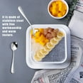 thumbnail image 4 of Bearachild Cucharas de acero inoxidable vajilla de café herramientas postre helado cubiertos cucharadita para restaurante cantina café Picnic Cocina y Comedor TYPE1, 4 of 6