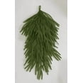 thumbnail image 6 of 2Pcs Artificial Christmas Teardrop Swag, 25Inch Faux Pine Needles Teardrop Door Swag, Christmas Norfolk Greenery Teardrop Wreath for Xmas Holiday Door Table Mantle Fireplace Indoor Outdoor Decor, 6 of 7