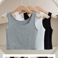 thumbnail image 5 of Sngxgn Womens Sleeveless Tank Tops Layering Tanks Undershirt Tank Top(Grey,One Size), 5 of 5