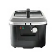 thumbnail image 2 of 4L Deep Fryer With Viewing Window, Adjustable Temperature, Cool-Touch Handles, Dishwasher Safely Basket, Black Matte,Black, 2 of 5